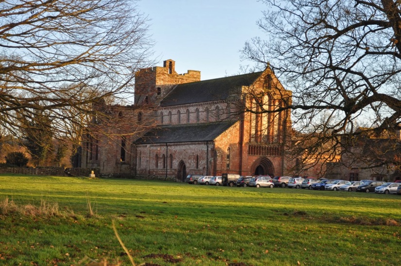 Lanercost-Priory-North-Cumbria-England-was-Attacked-by-William-Wallace